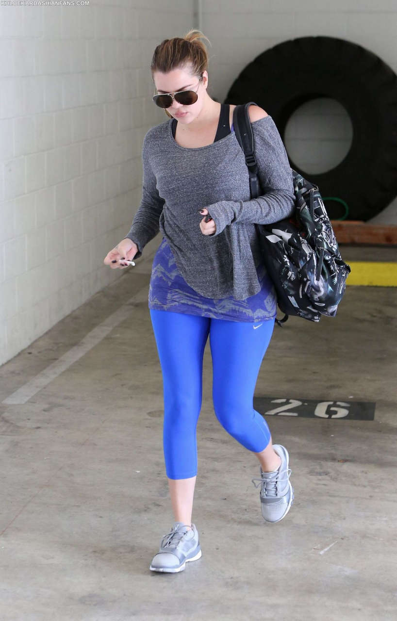 Khloe Kardashian Heading Gym Los Angeles