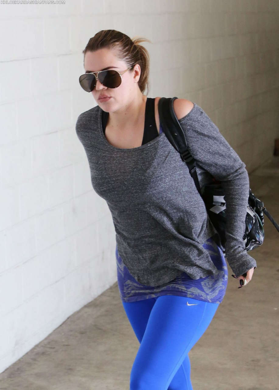 Khloe Kardashian Heading Gym Los Angeles