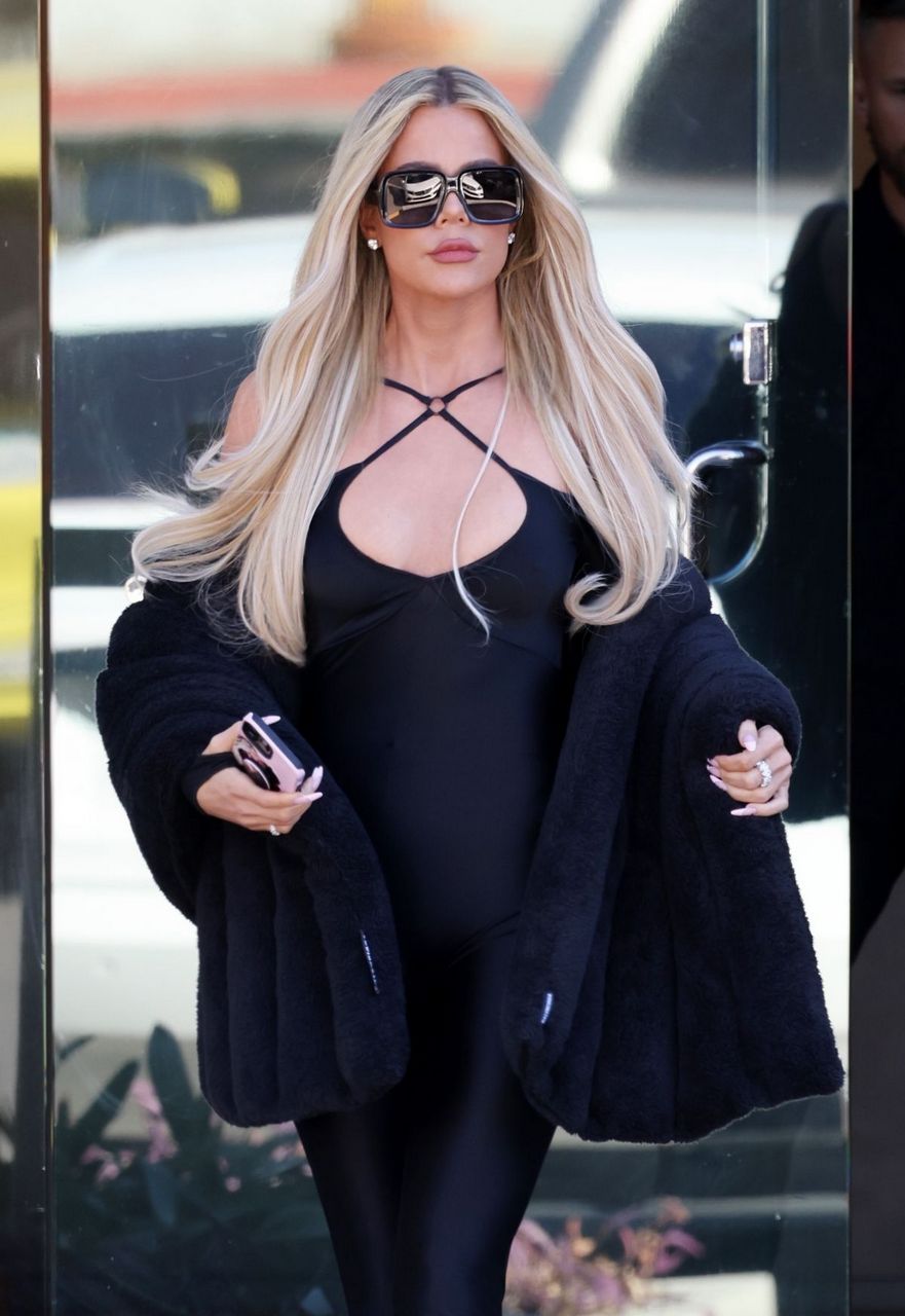 Khloe Kardashian Out And About Burbank