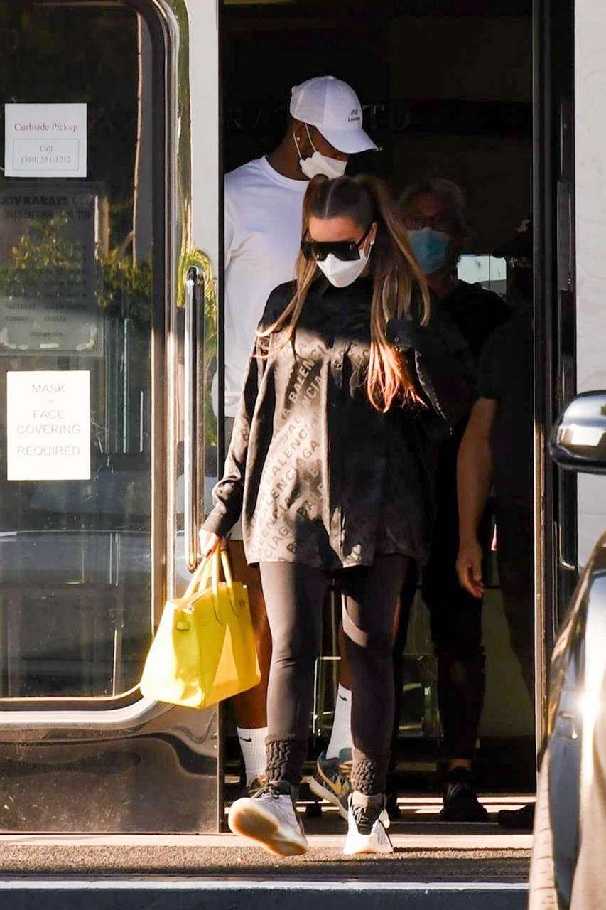 Khloe Kardashian Tristan Thompson Shopping Xiv Karats Beverly Hills