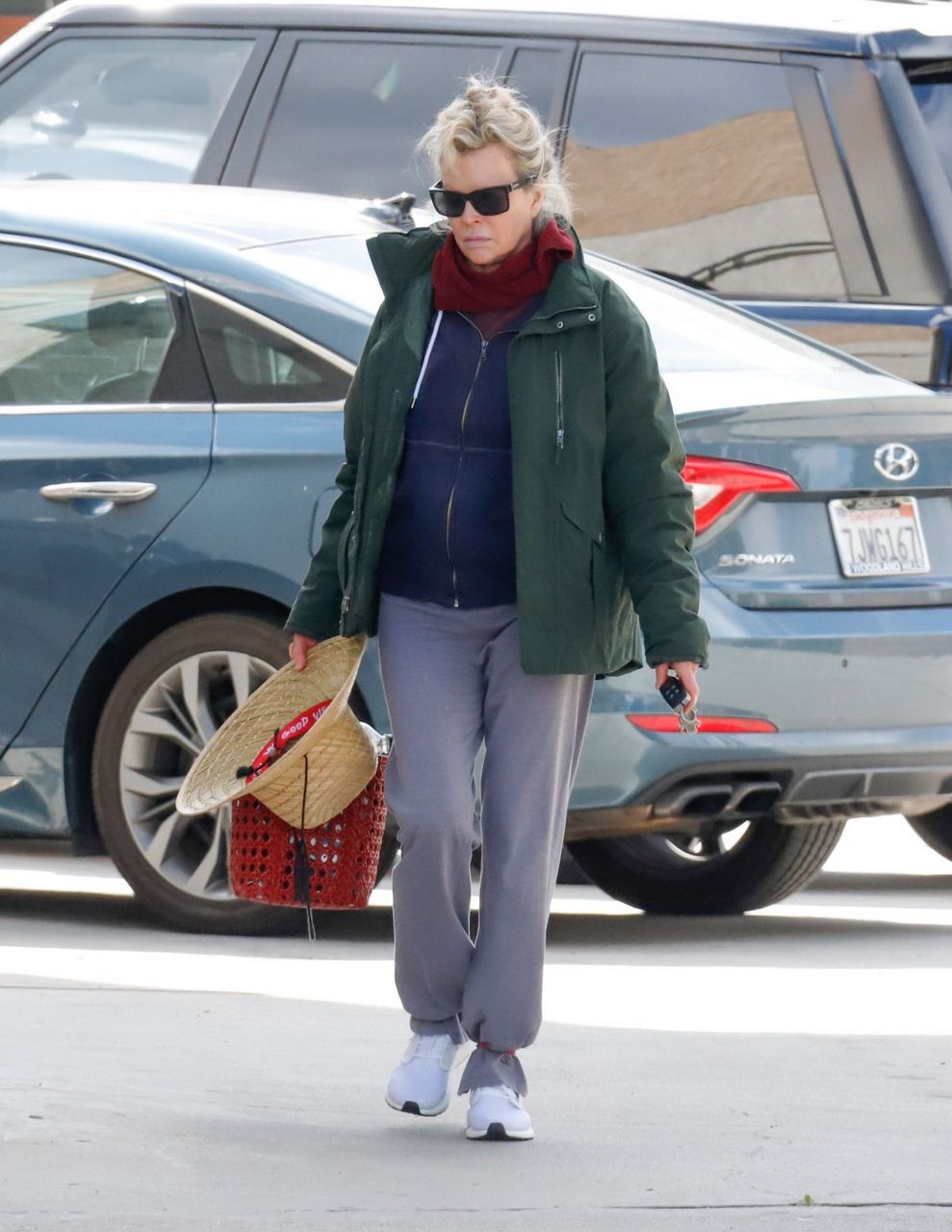 Kim Basinger Out And About Los Angeles