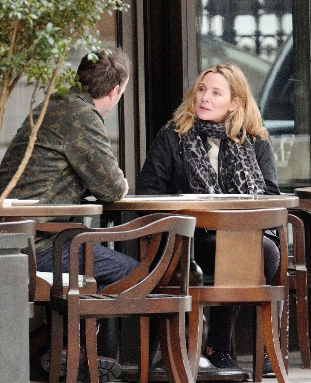 Kim Cattrall And Russell Thomas Out London