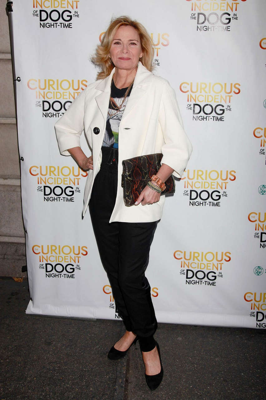 Kim Cattrall Curious Incident Dog Night Time Opening Night