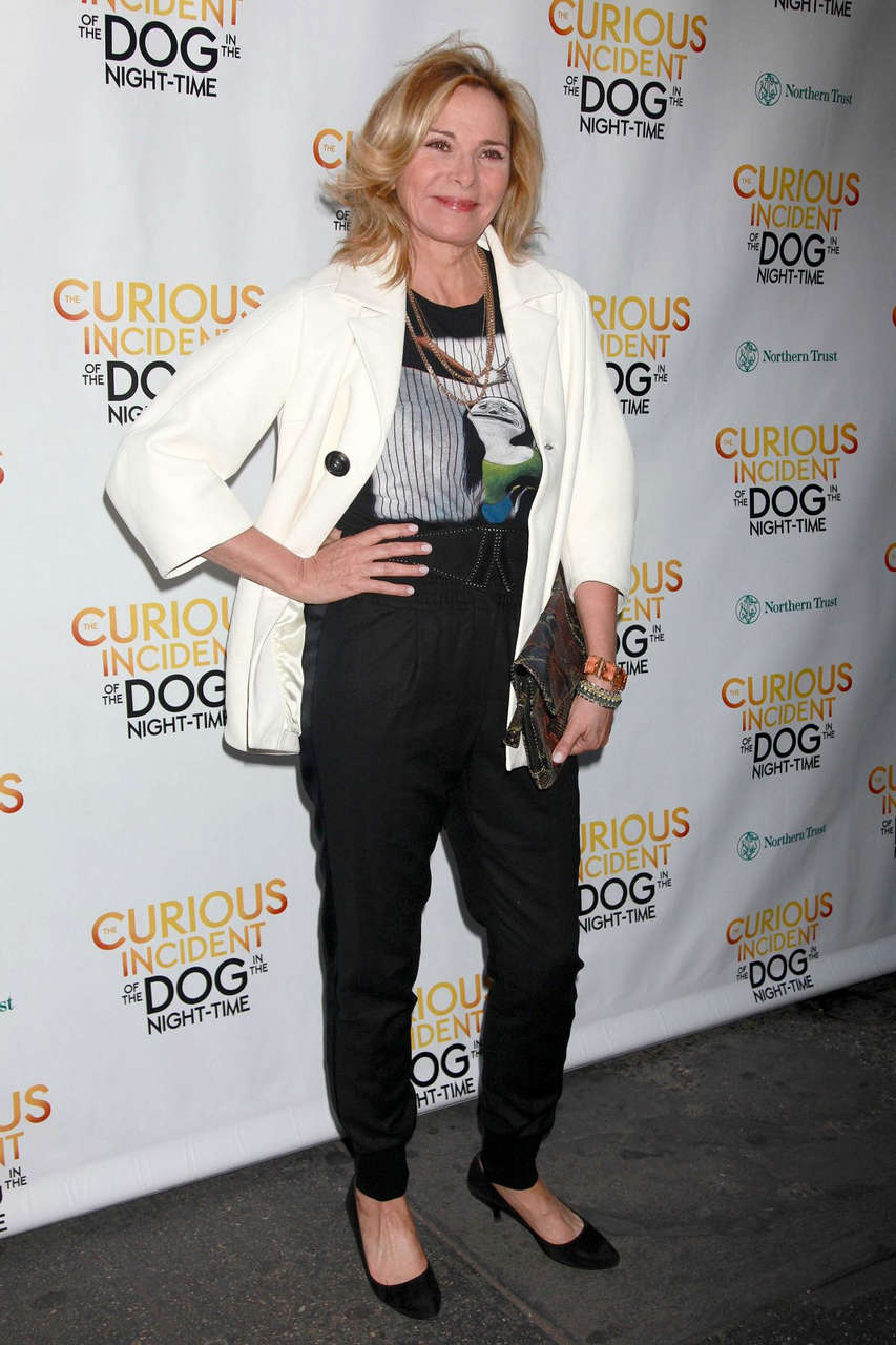 Kim Cattrall Curious Incident Dog Night Time Opening Night