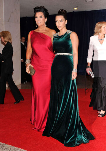 Kim Kardashian 2012 White House Correspondents Association Dinner Washington