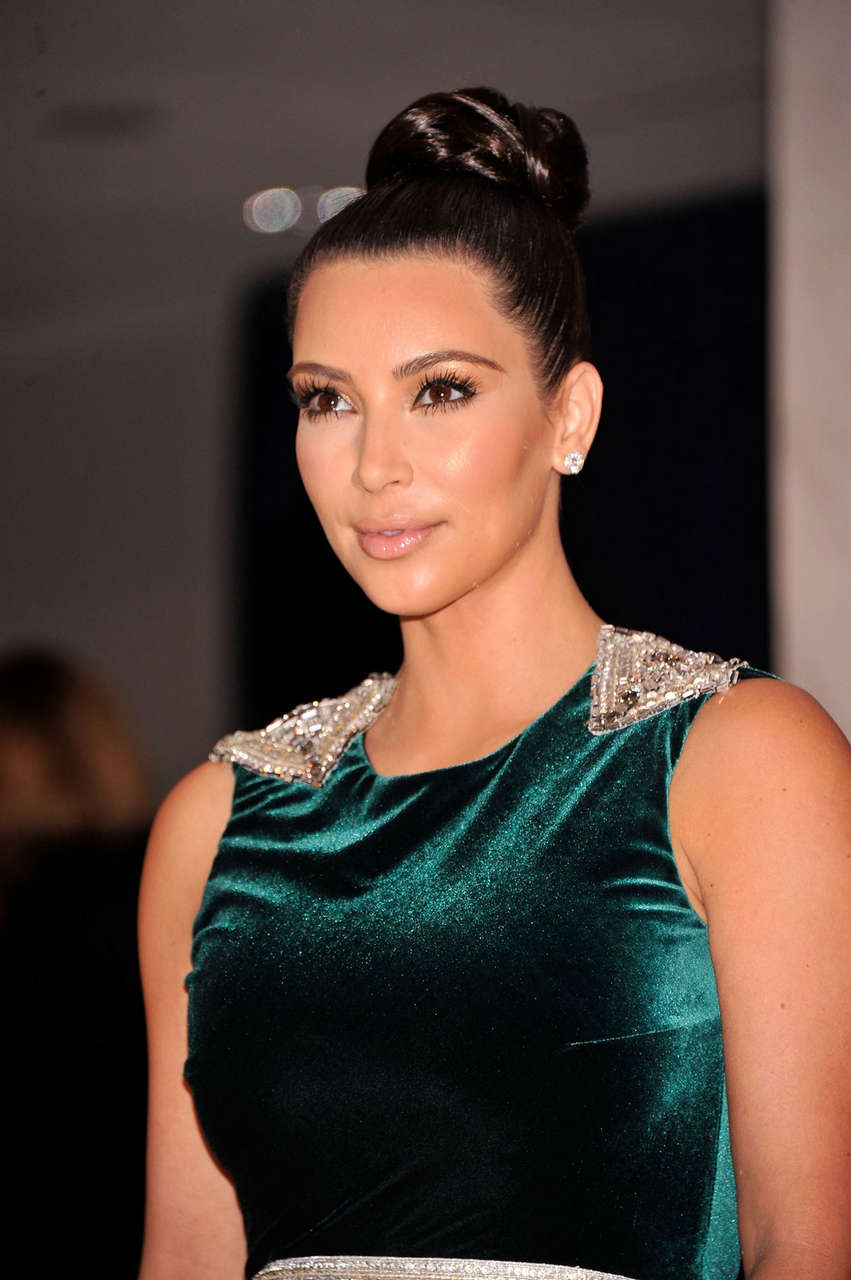 Kim Kardashian 2012 White House Correspondents Association Dinner Washington