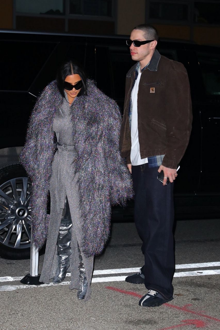 Kim Kardashian And Pete Davidson Lilia Brooklyn