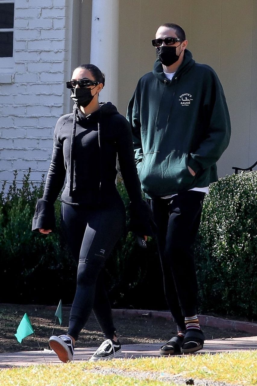 Kim Kardashian And Pete Davidson Out Beverly Hills