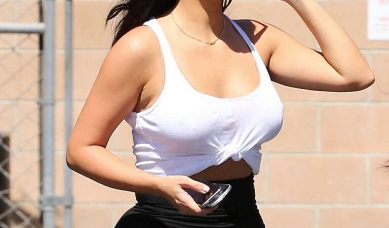 Kim Kardashian Arrives Bunim Murray Production Office Los Angeles (27 photos)