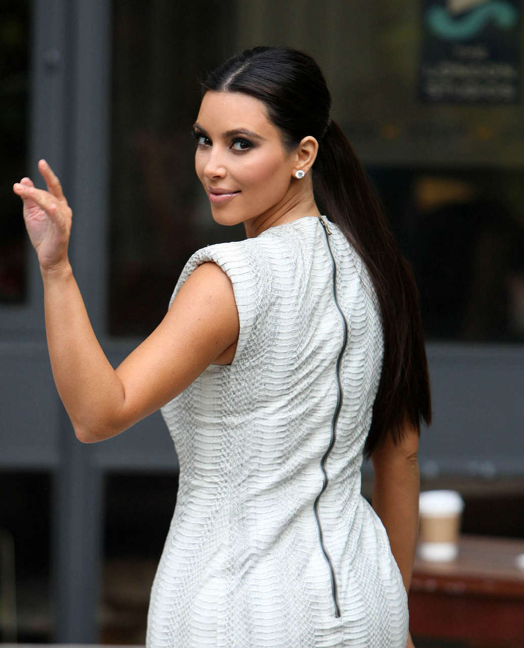 Kim Kardashian Arriving Itv Studios London