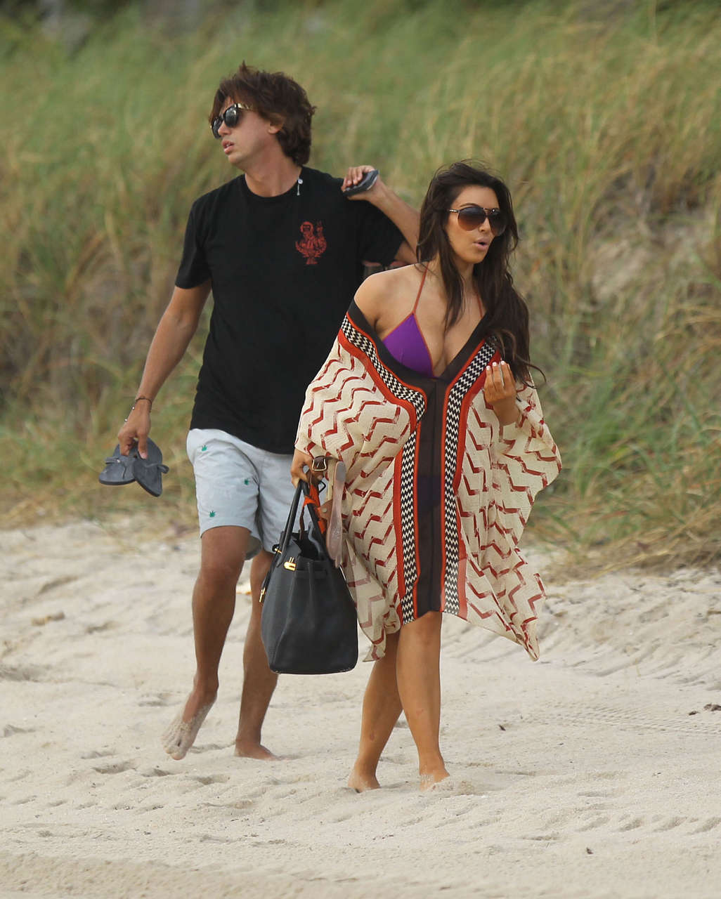 Kim Kardashian Bikini Beach Miami