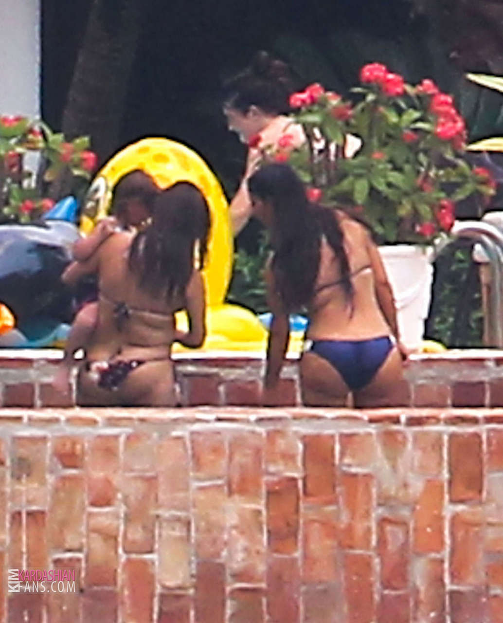 Kim Kardashian Bikini Candids La Romana Dominican Republic