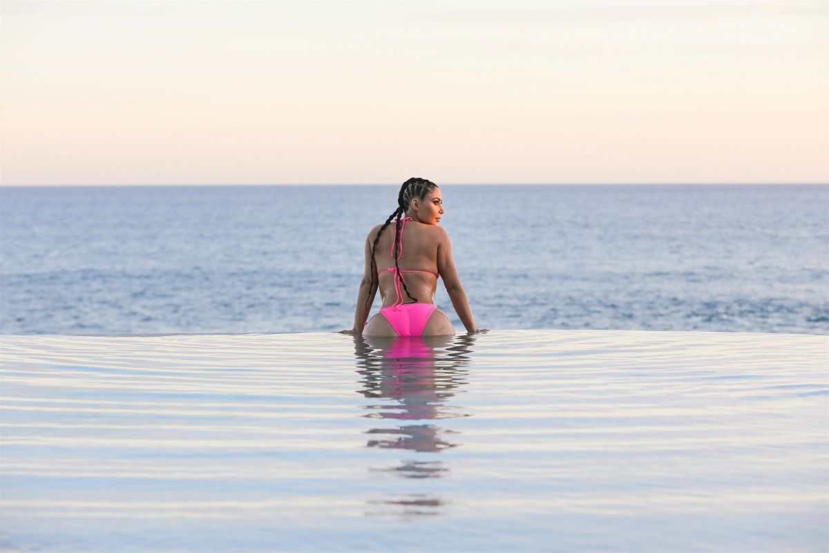 Kim Kardashian Bikini Kkw Beauty Photoshoot Cabo San Lucas