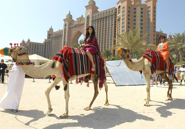 Kim Kardashian Camel Ride