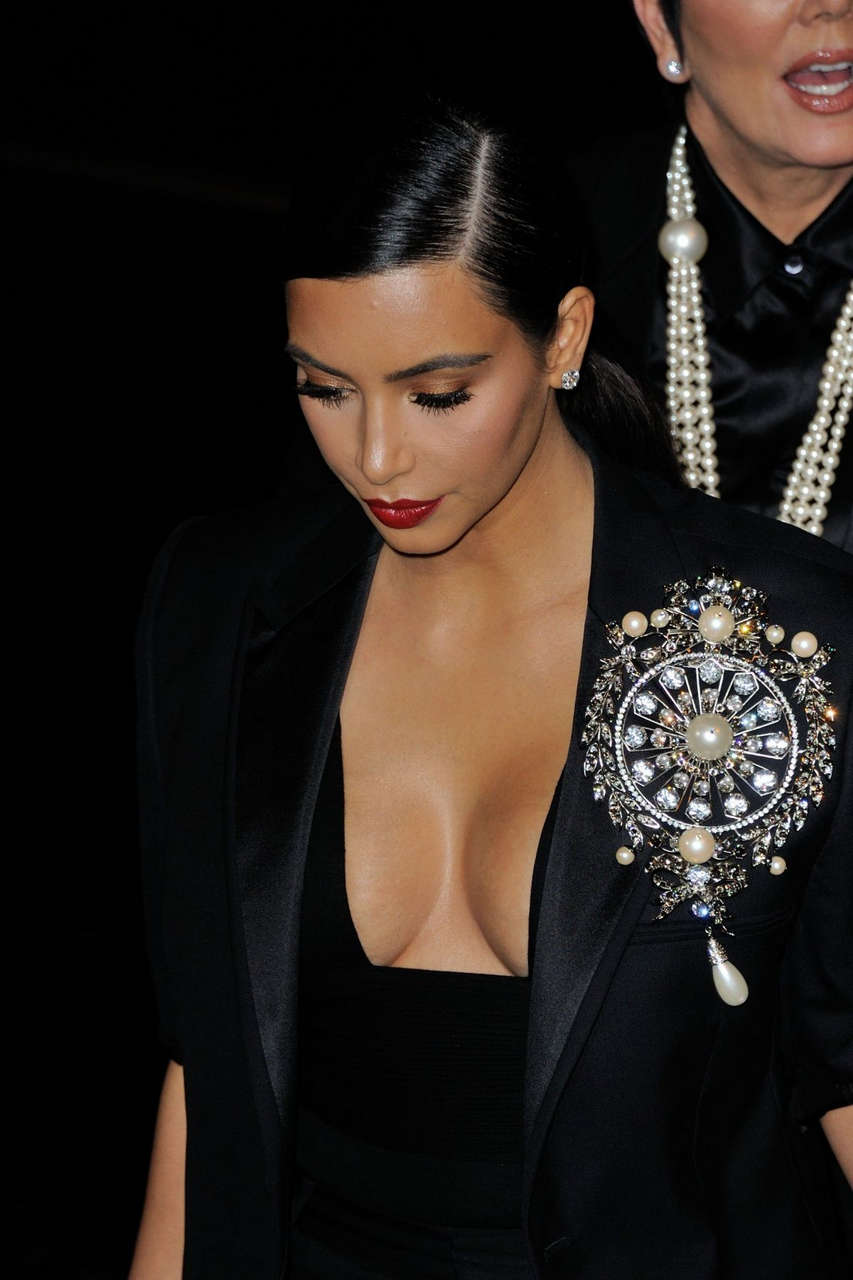 Kim Kardashian Cr Fashion Book Issue 5 Launch Party Paris