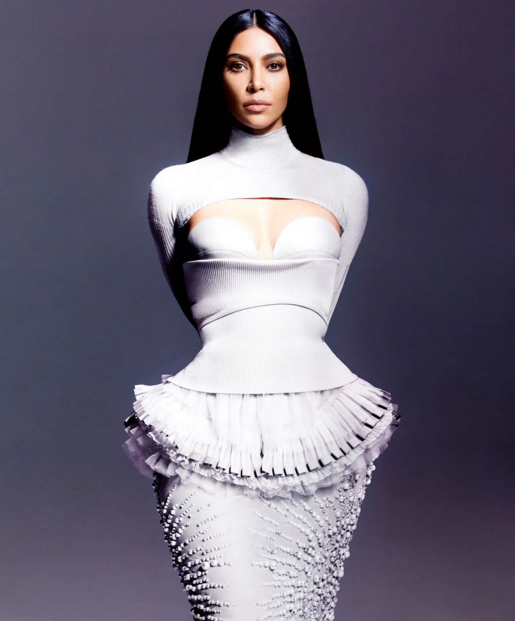 Kim Kardashian For Vogue Magazine March