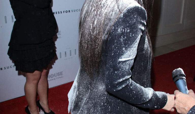 Kim Kardashian Getting Flower Bombed True Reflection Fragrance Launch West Hollywood (12 photos)