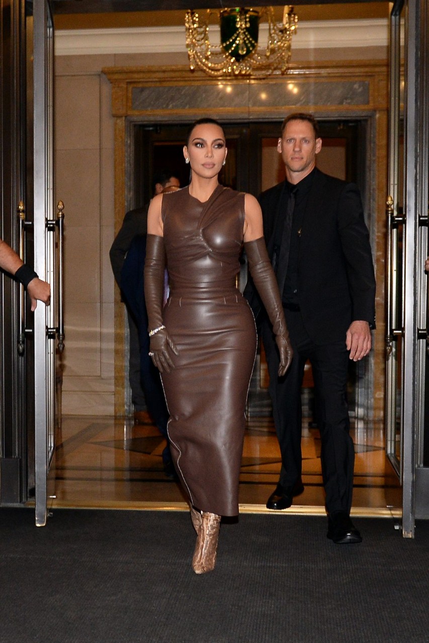 Kim Kardashian Heading An Event New York
