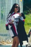 Kim Kardashian Her Son S Soccer Game Los Angeles