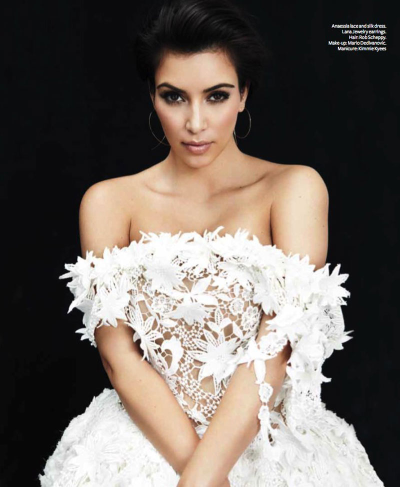 Kim Kardashian Instyle Magazine November 2011 Issue