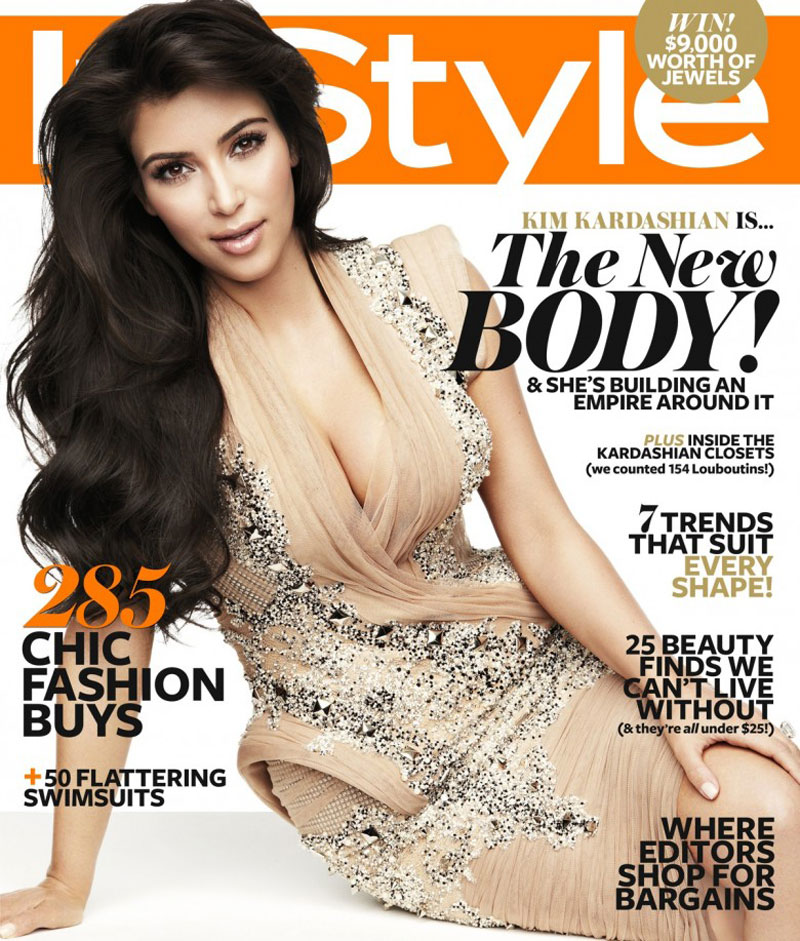 Kim Kardashian Instyle Magazine November 2011 Issue