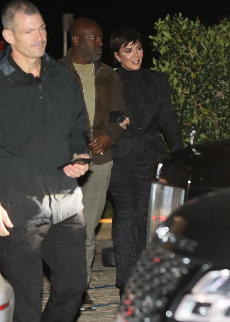 Kim Kardashian Kris Jenner Out For Dinner Nobu Malibu