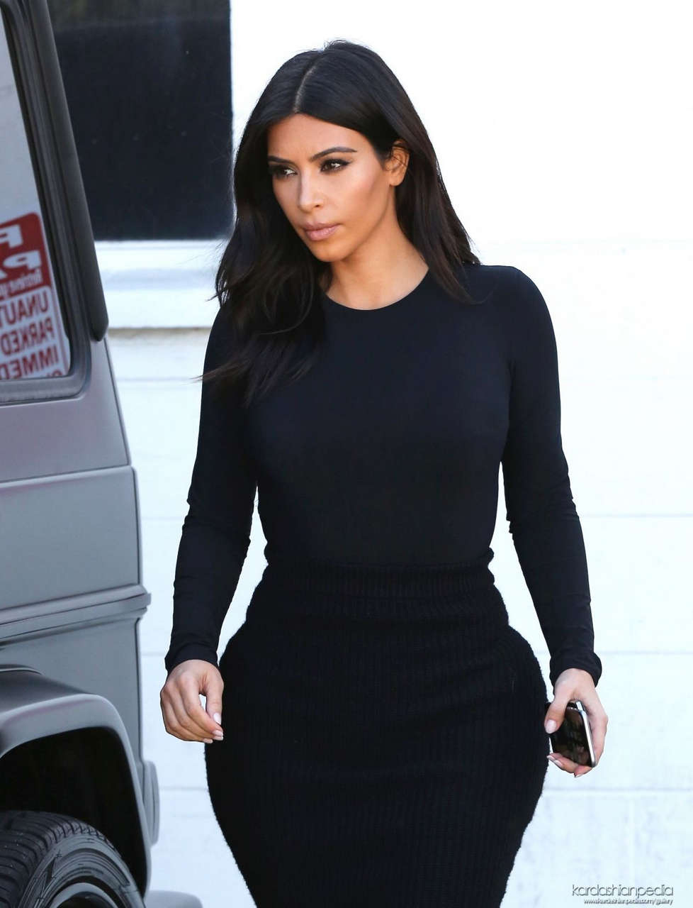 Kim Kardashian Leaves Bunim Murray Productions Studio Van Nuys