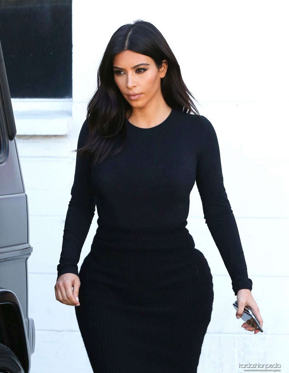 Kim Kardashian Leaves Bunim Murray Productions Studio Van Nuys