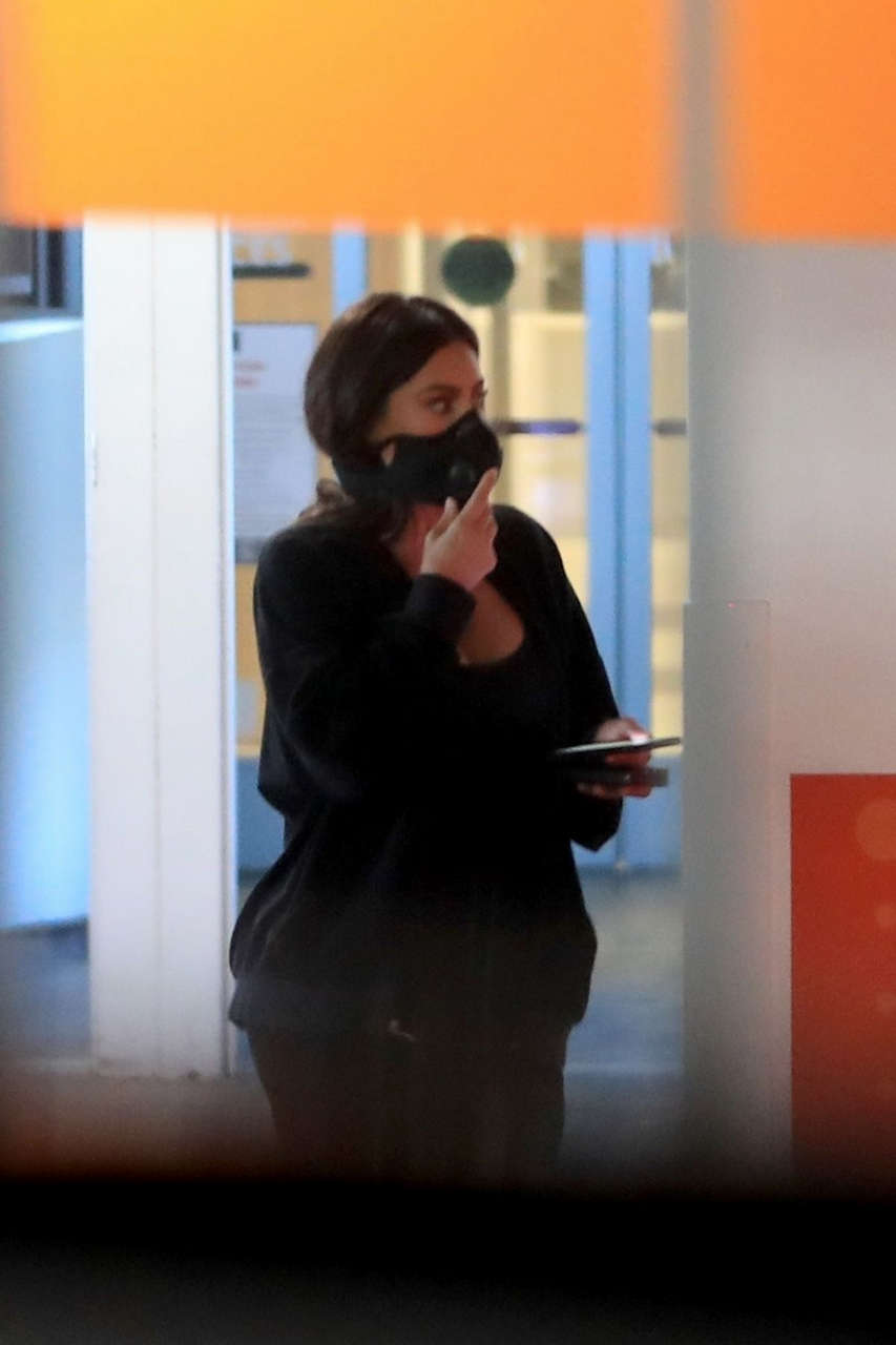 Kim Kardashian Leaves Cedars Sinai Hospital Los Angeles