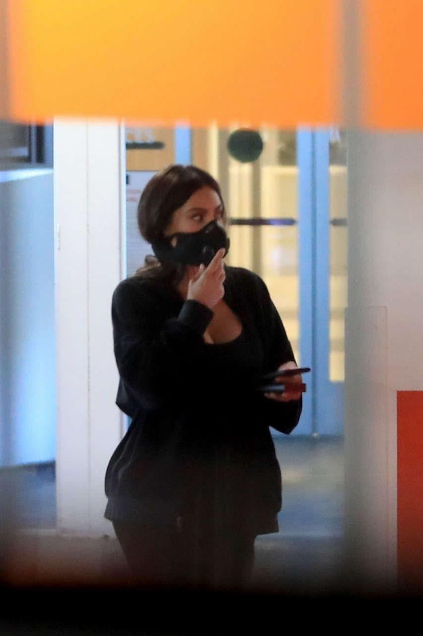 Kim Kardashian Leaves Cedars Sinai Hospital Los Angeles