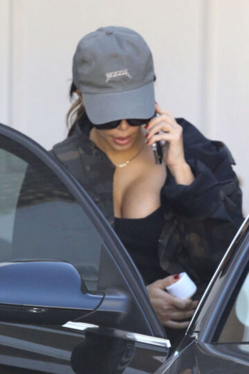 Kim Kardashian Leaves Epione Cosmetic Laser Center Beverly Hills
