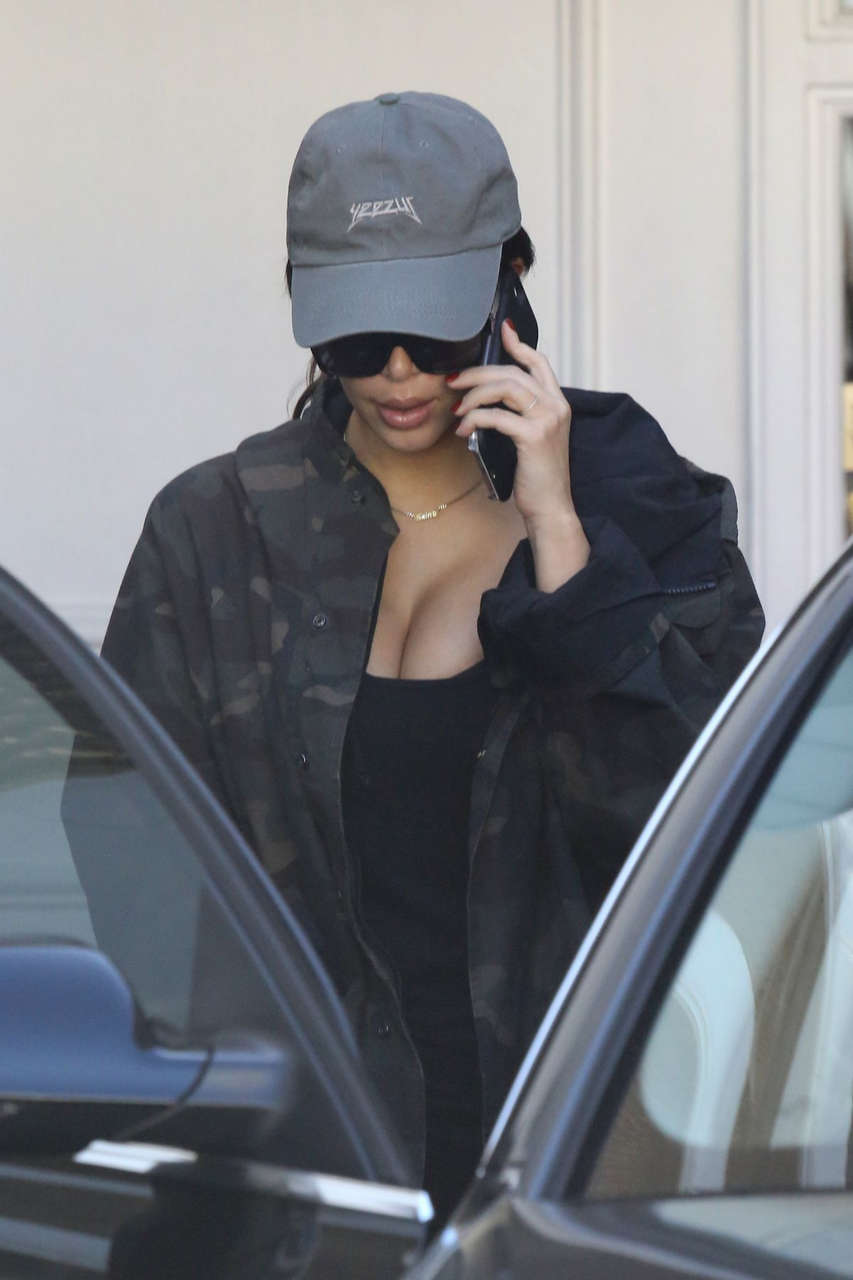 Kim Kardashian Leaves Epione Cosmetic Laser Center Beverly Hills