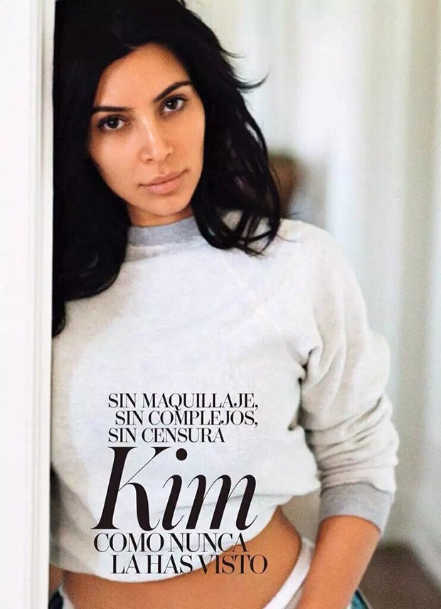 Kim Kardashian No Makeup