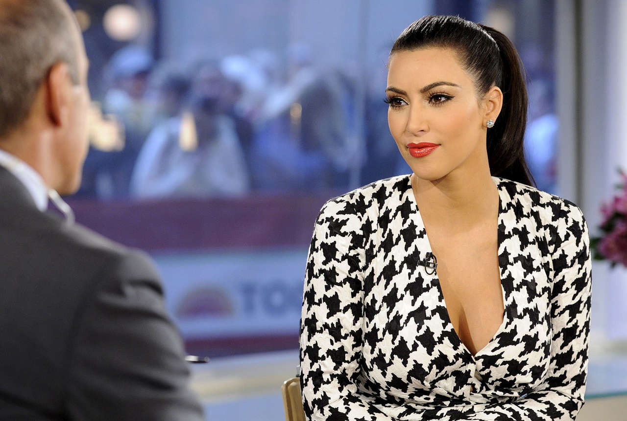 Kim Kardashian On Today Show New York