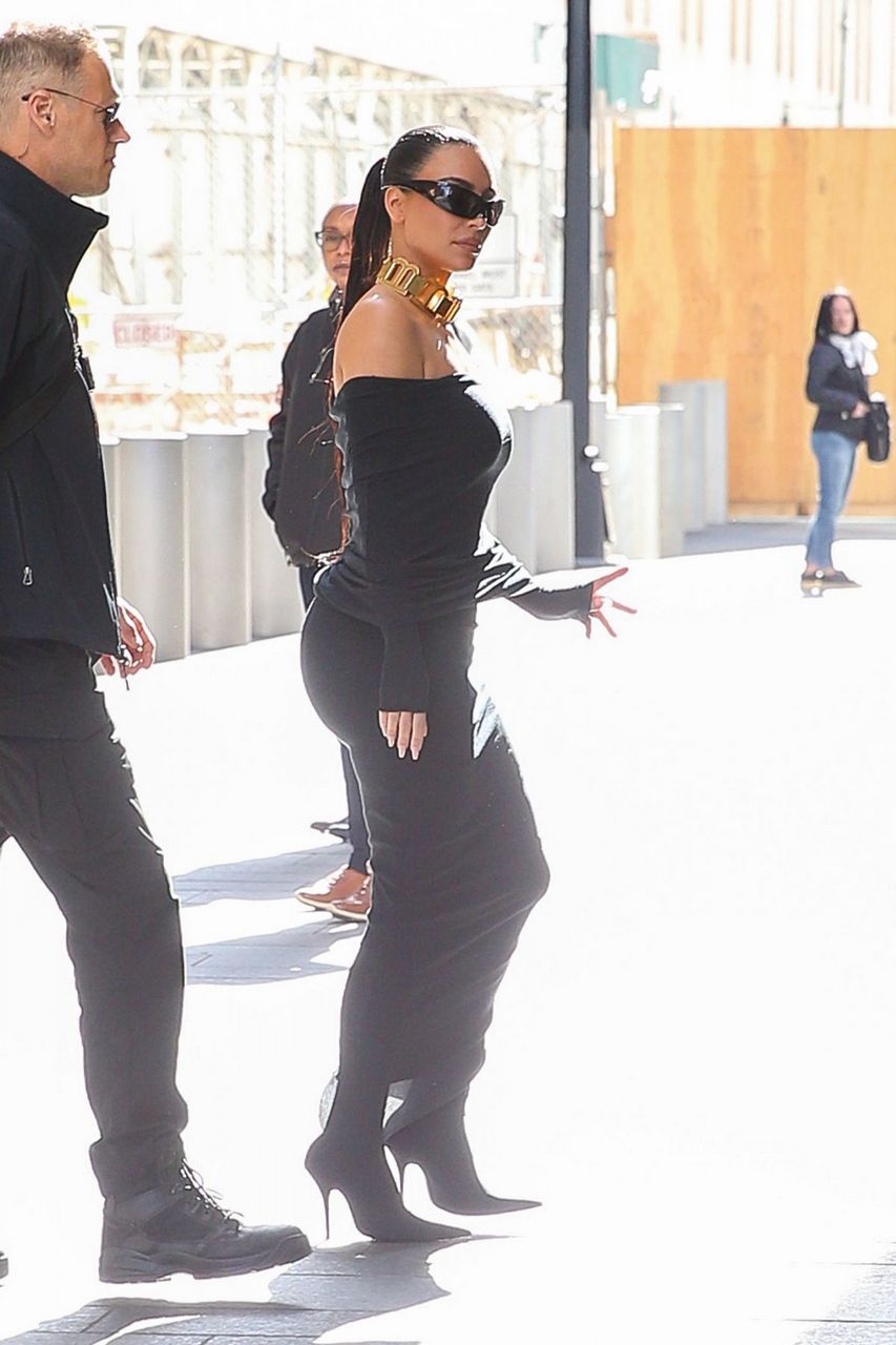 Kim Kardashian Out And About New York