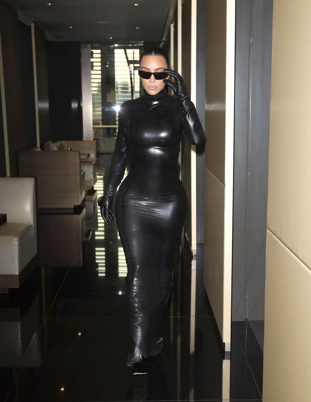 Kim Kardashian Out Milan Fashion Week