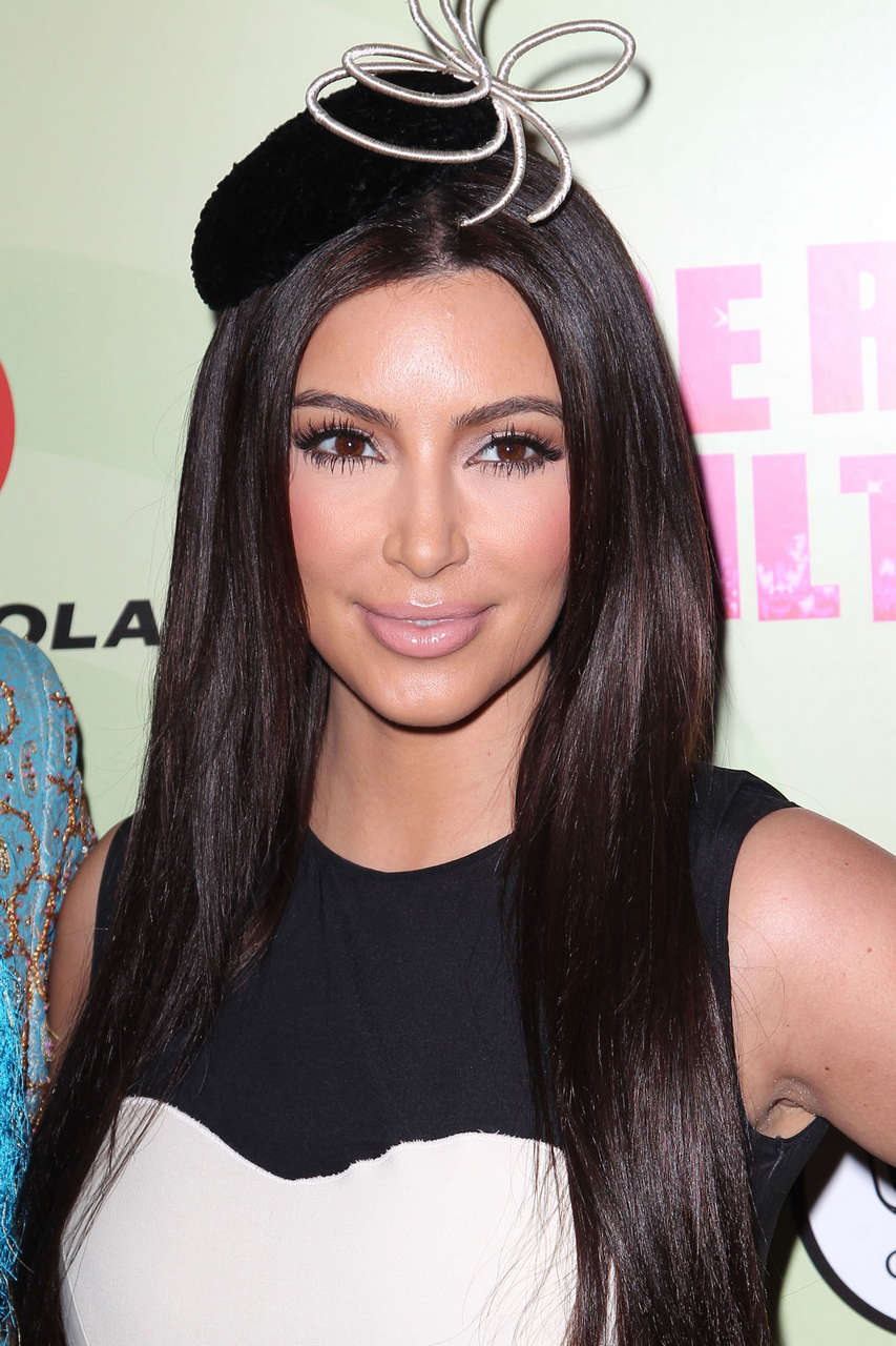 Kim Kardashian Perez Hiltons Mad Hatter Tea Party Birthday Bash Los Angeles