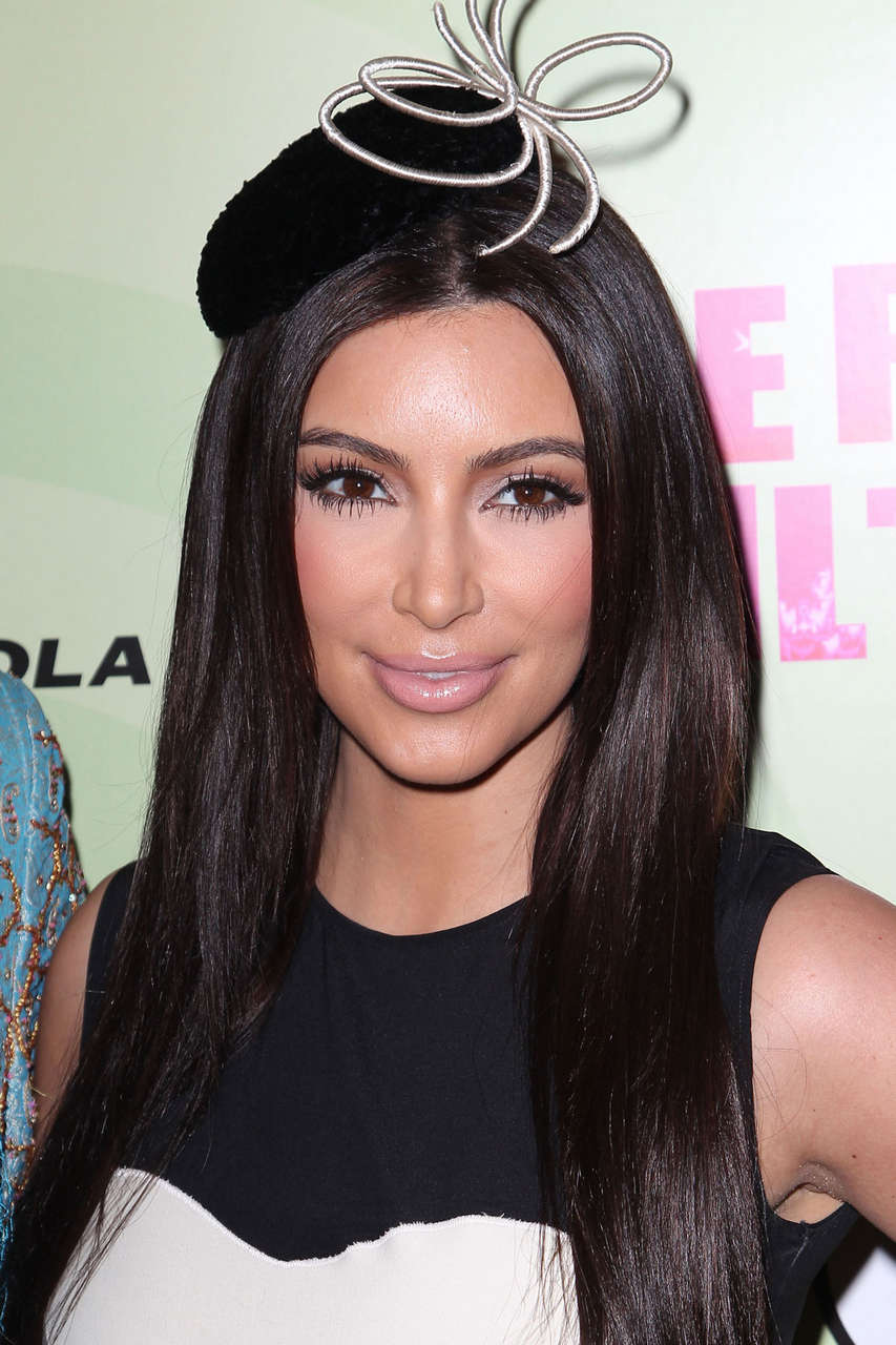 Kim Kardashian Perez Hiltons Mad Hatter Tea Party Birthday Bash Los Angeles