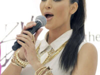 Kim Kardashian Promotes Her Belle Noel Jewelry Collection Toronto