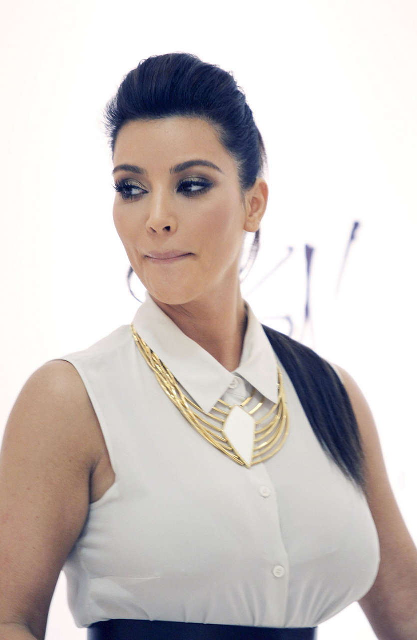 Kim Kardashian Promotes Her Belle Noel Jewelry Collection Toronto
