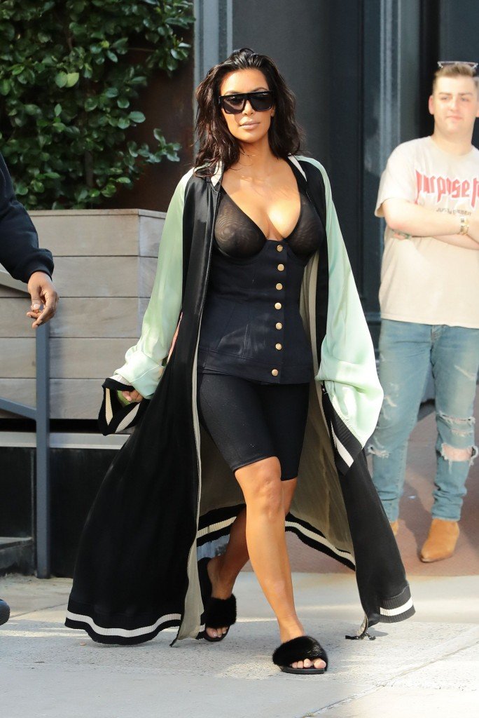 Kim Kardashian See Through
