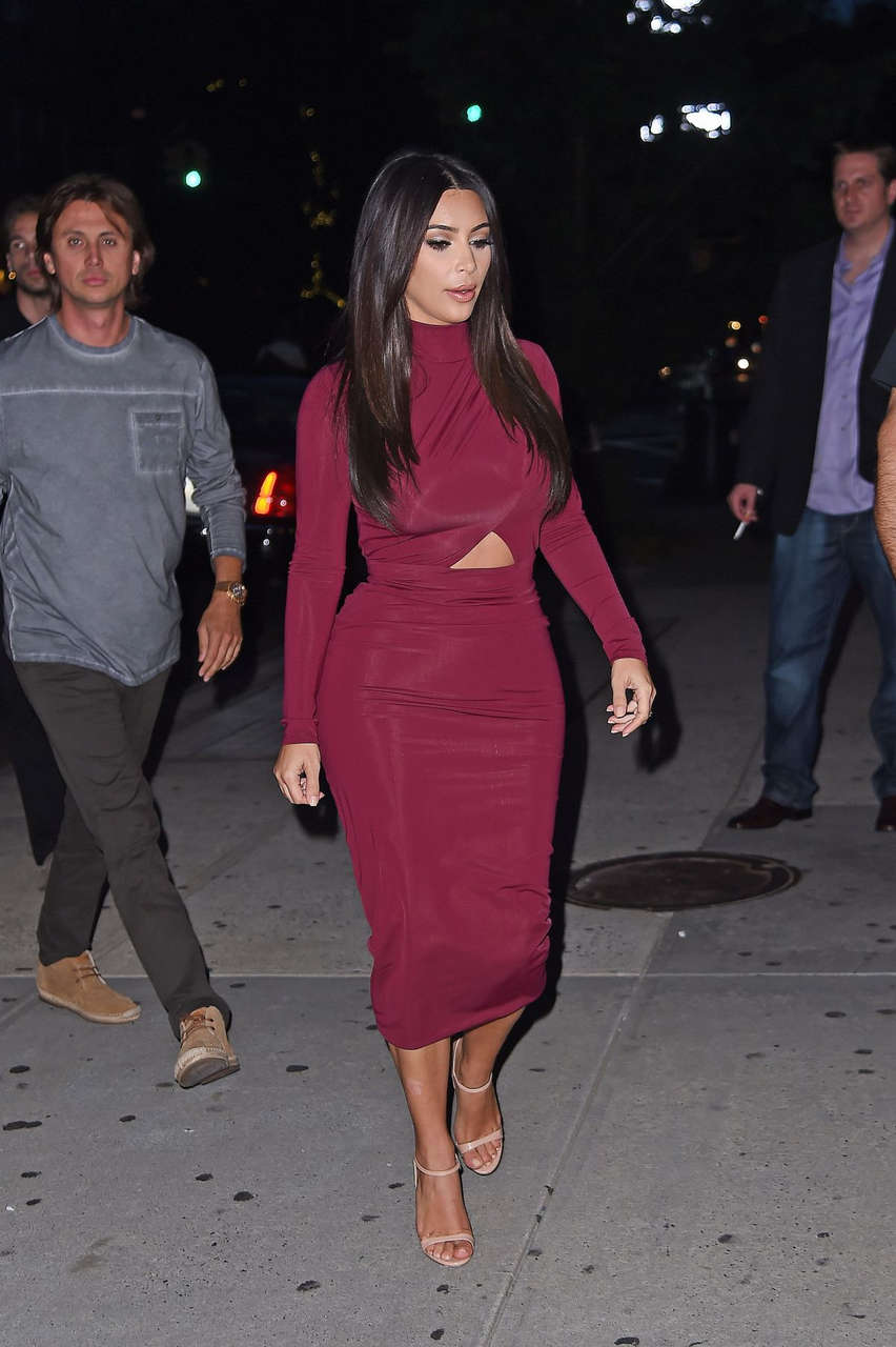 Kim Kardashian Serafina New York