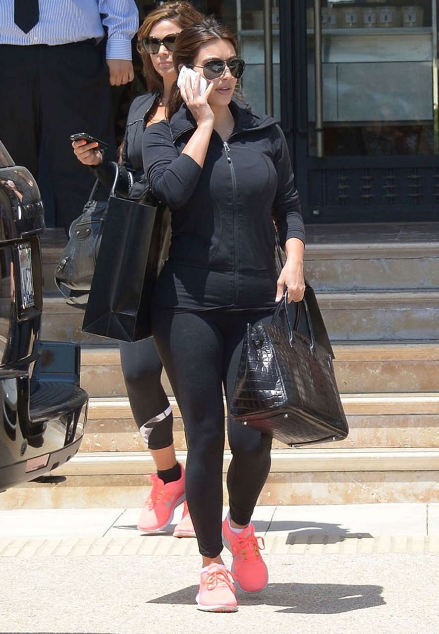 Kim Kardashian Tights Barneys New York Beverly Hills