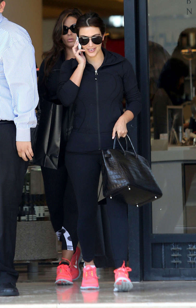 Kim Kardashian Tights Barneys New York Beverly Hills