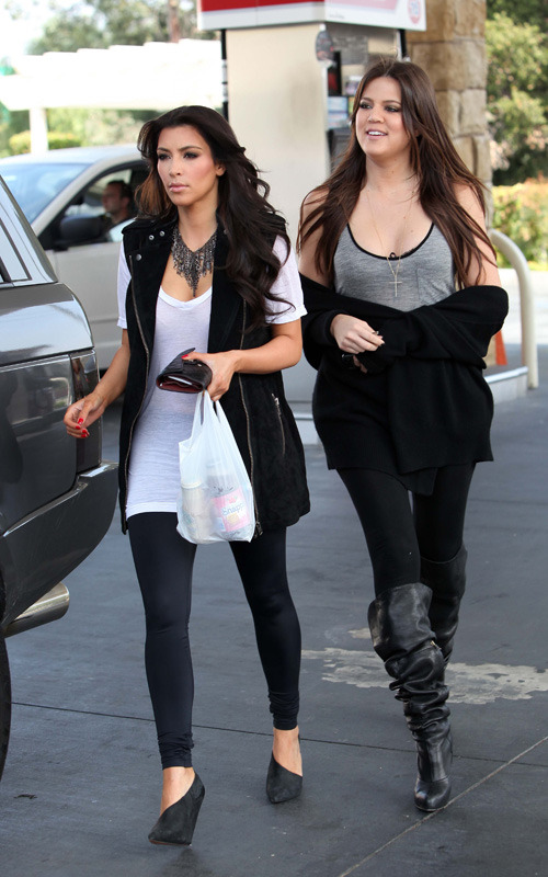 Kim Kardashian With Khloe