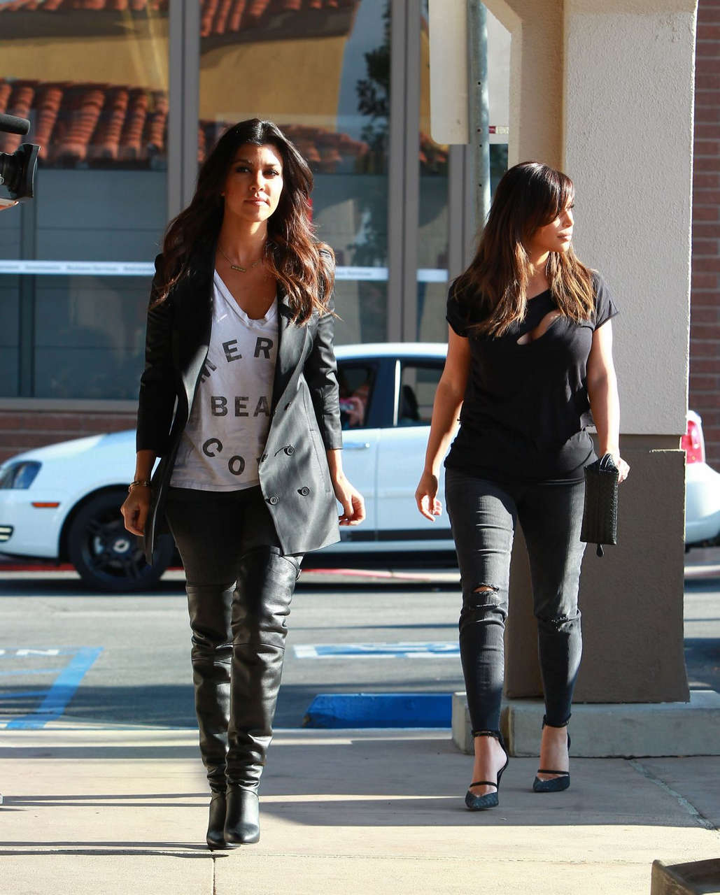 Kim Kourthey Khloe Kardashian Set Keep Up Kardashians