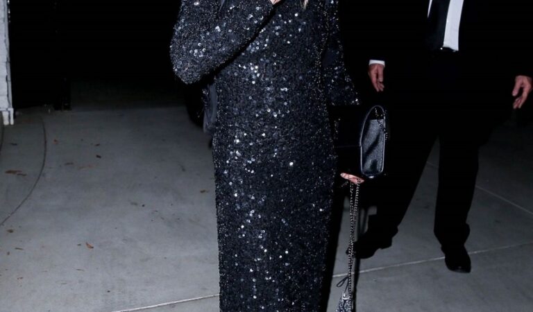 Kim Richards Leaves Paris Hilton S Wedding Beverly Hills (7 photos)