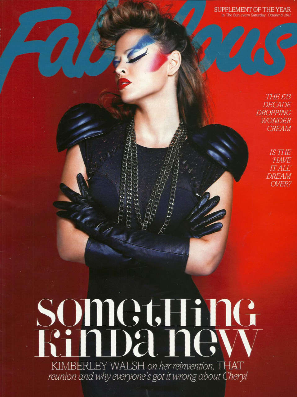 Kimberley Walsh Covers Fabulous Magazine