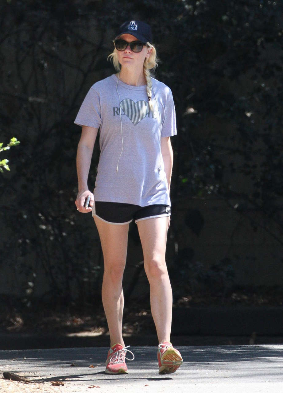 Kirsten Dunst Out Walking Los Angeles