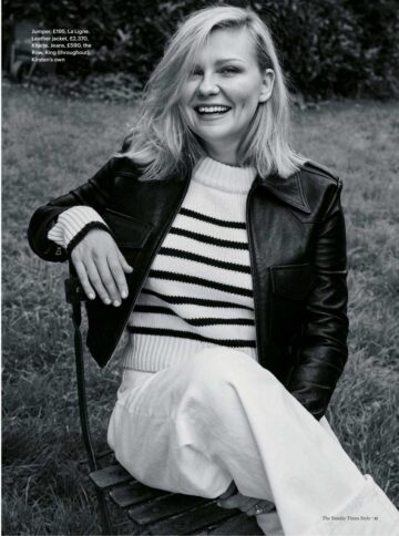 Kirsten Dunst Sunday Times Style Magazine November
